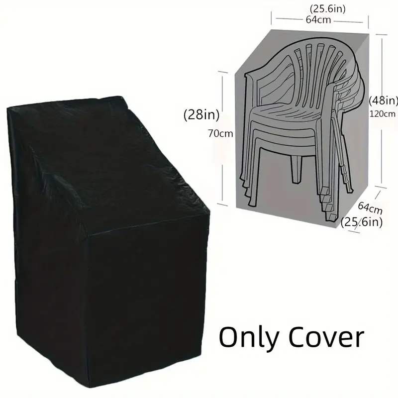 Outdoor Furniture Fabric Waterproof - Wytrzymałe, składane pokrowce na krzesła, wodoodporne,