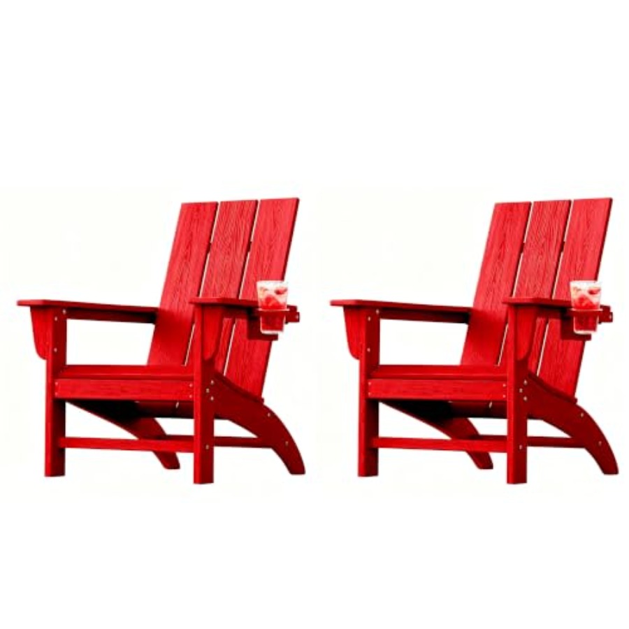 Adirondack Chair Wood - Zestaw 2 krzeseł Adirondack do użytku