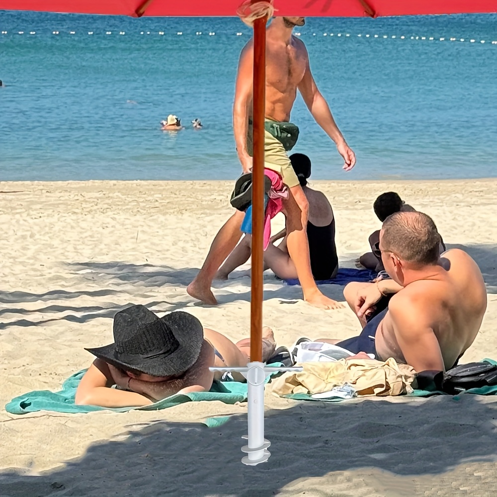 Outdoor Furniture With Umbrella - 1 szt. Plastikowy kotwik plażowy z