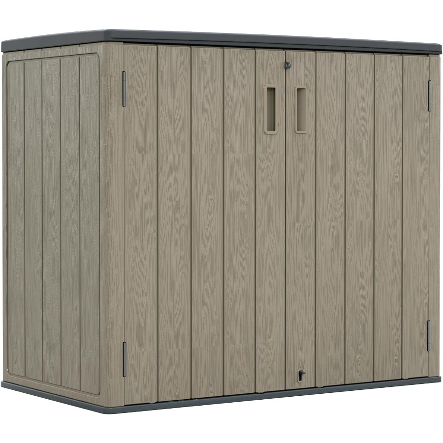 Outdoor Furniture Resin - Zewnętrzny schowek do przechowywania narzędzi ogrodowych,