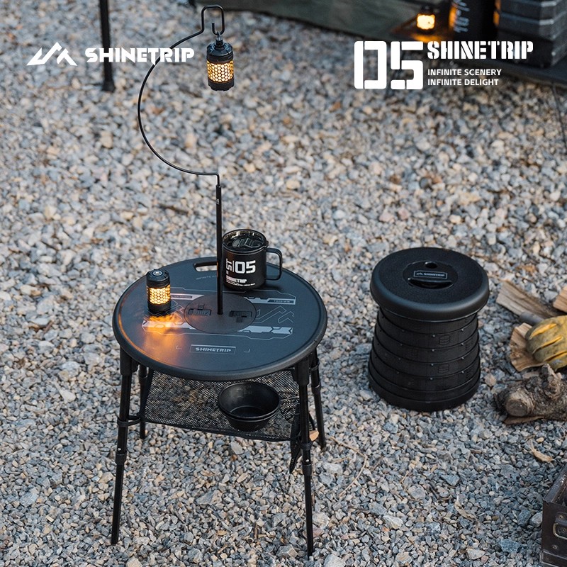 Outdoor Furniture Usa - Stolik składany ShineTrip do użytku na