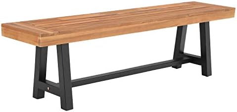 Outdoor Furniture Oil Teak - Ławka z drewna akacjowego do użytku