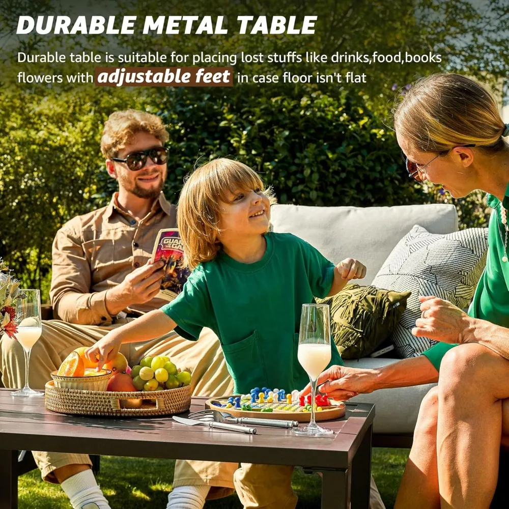Czteroczęściowy zestaw mebli o – Outdoor Furniture One Piece recenzja i cena