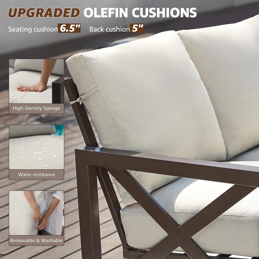 Czteroczęściowy zestaw mebli o – Outdoor Furniture One Piece recenzja i cena
