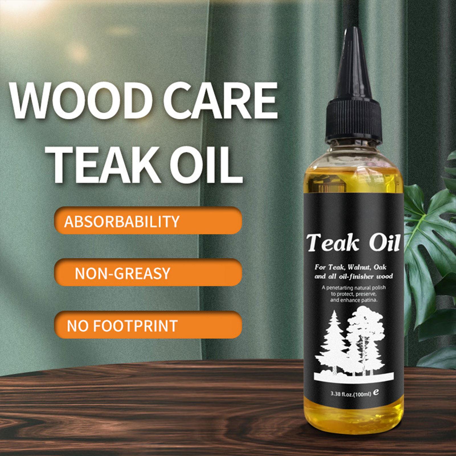 Olej do drewna tekowego 100ml, – Outdoor Furniture Oil Teak recenzja i cena