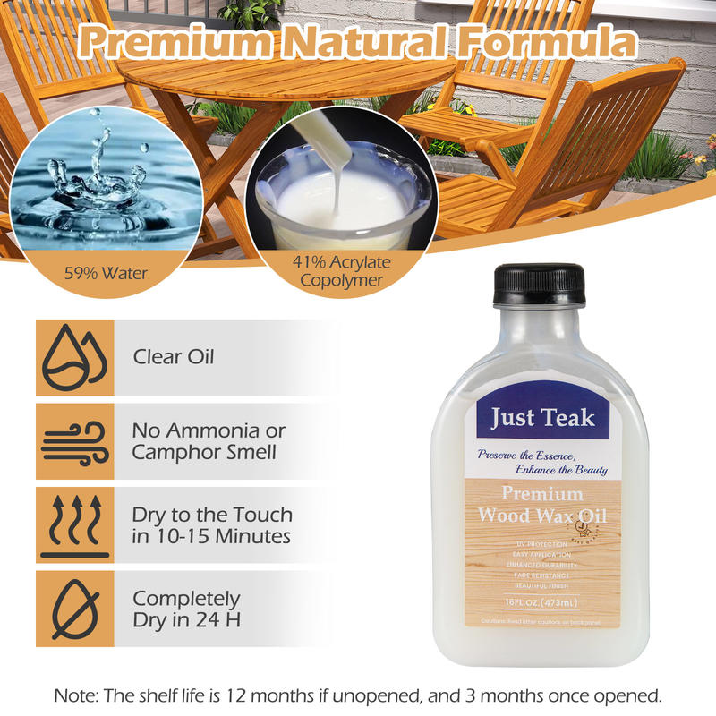 Zestaw do pielęgnacji drewna z – Outdoor Furniture Oil Teak recenzja i cena