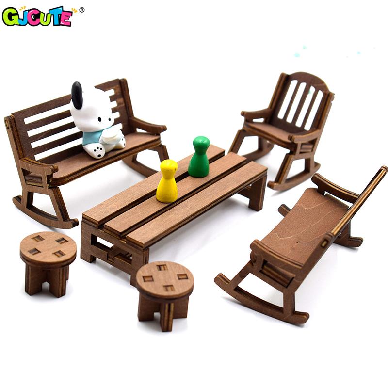 1:12 Mini Park dla lalek stół  – Bistro Table Set recenzja i cena