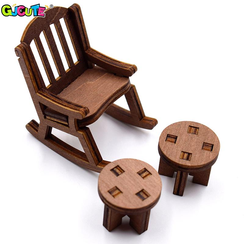 1:12 Mini Park dla lalek stół  – Bistro Table Set recenzja i cena
