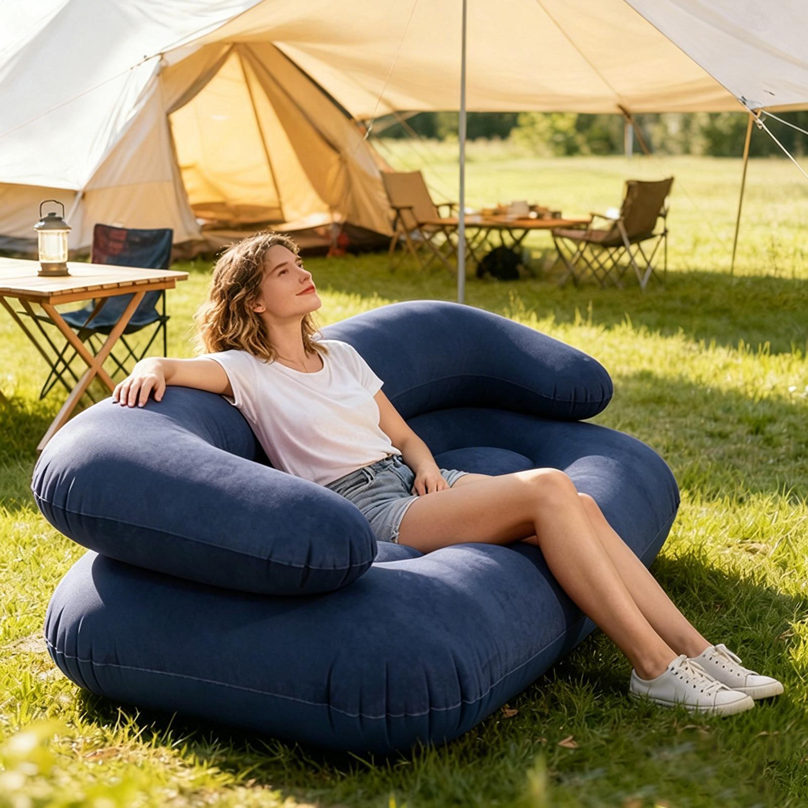 Dwuosobowa dmuchana sofa, wytr – Outdoor Furniture Arhaus recenzja i cena
