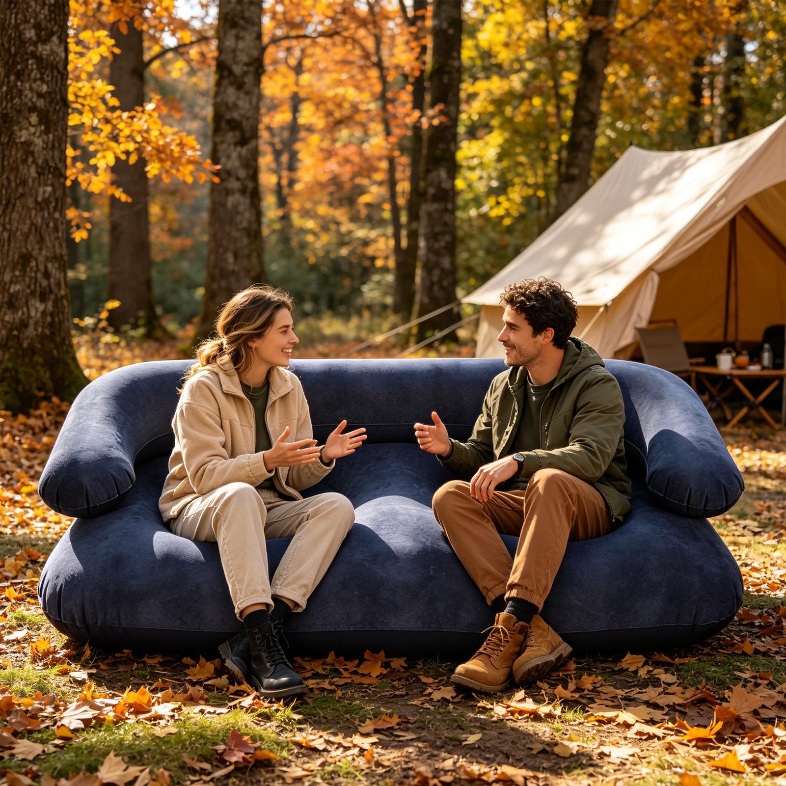 Dwuosobowa dmuchana sofa, wytr – Outdoor Furniture Arhaus recenzja i cena