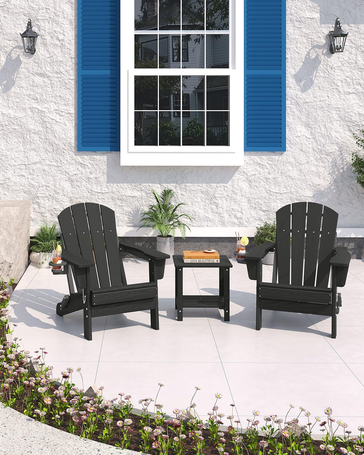 Składane krzesło Adirondack z  – Adirondack Chair Wood recenzja i cena