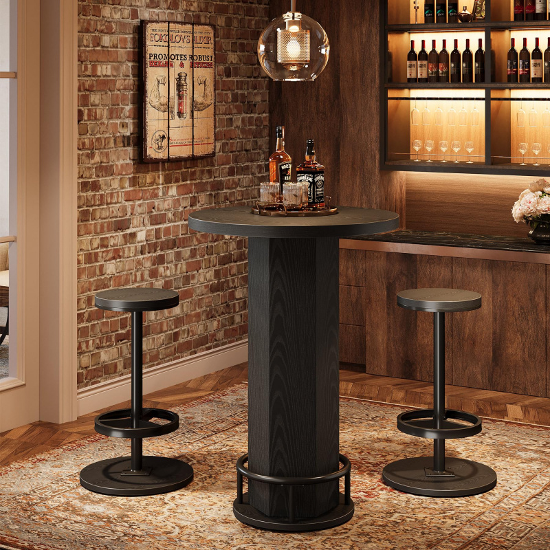 Okrągły stół barowy z krzesłam – Bistro Table Set recenzja i cena