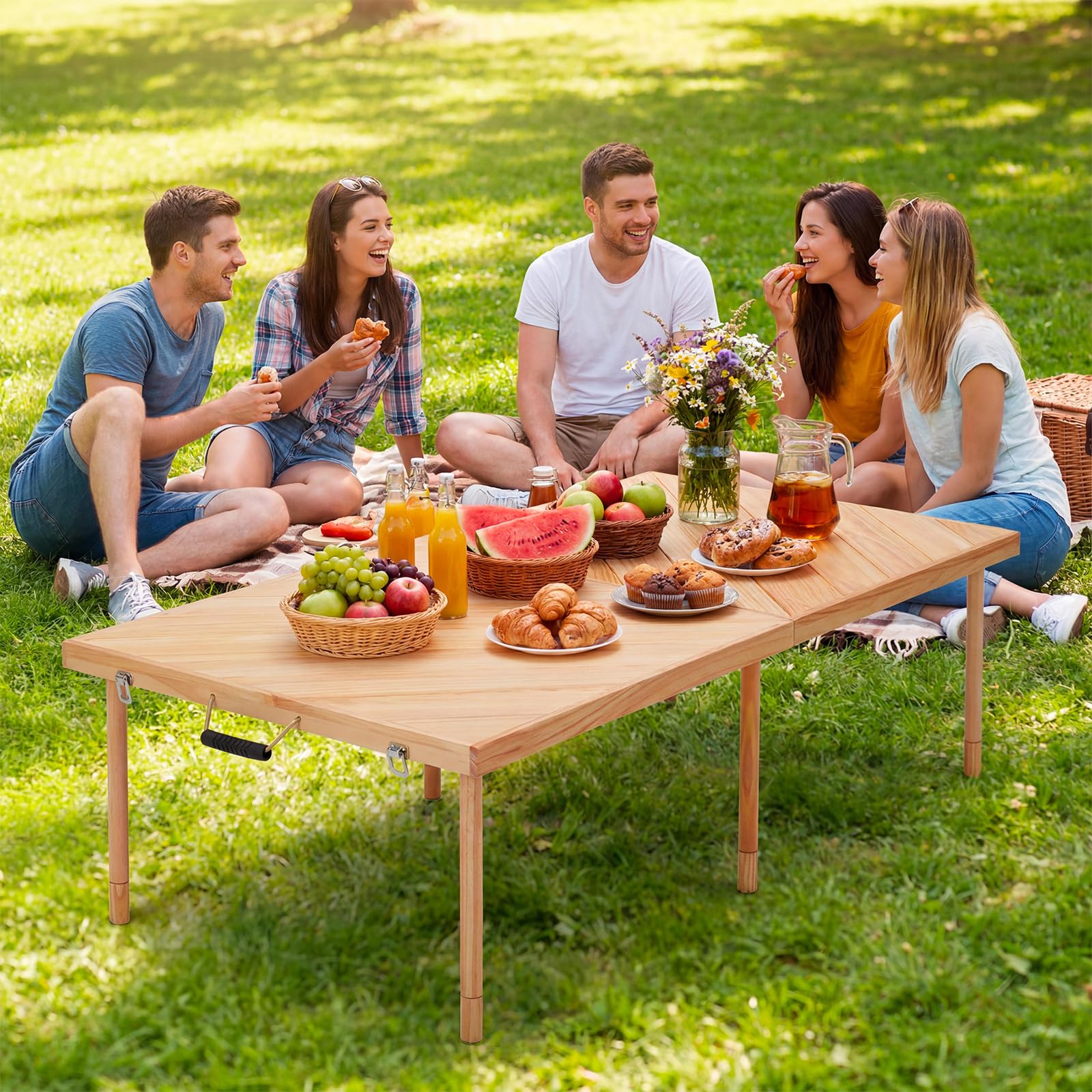 Składany stół piknikowy na zew – Outdoor Furniture Usa recenzja i cena