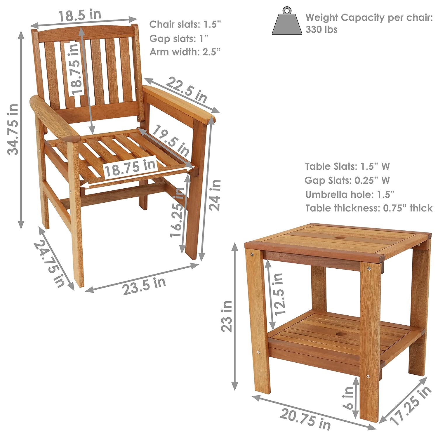 3-częściowy zestaw mebli ogrod – Outdoor Furniture Oil Teak recenzja i cena