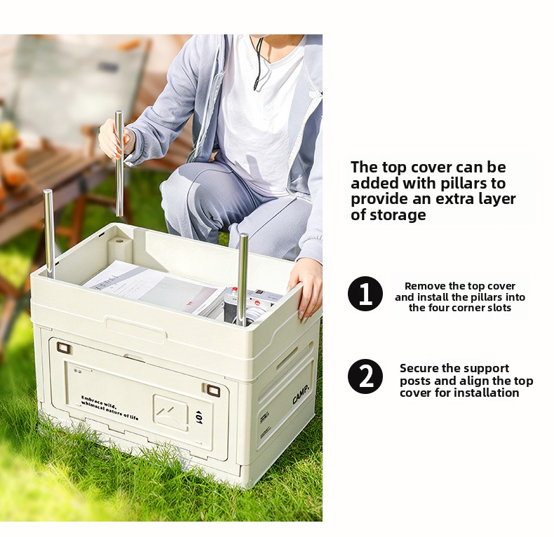 Składany pojemnik do przechowy – Outdoor Furniture Usa recenzja i cena