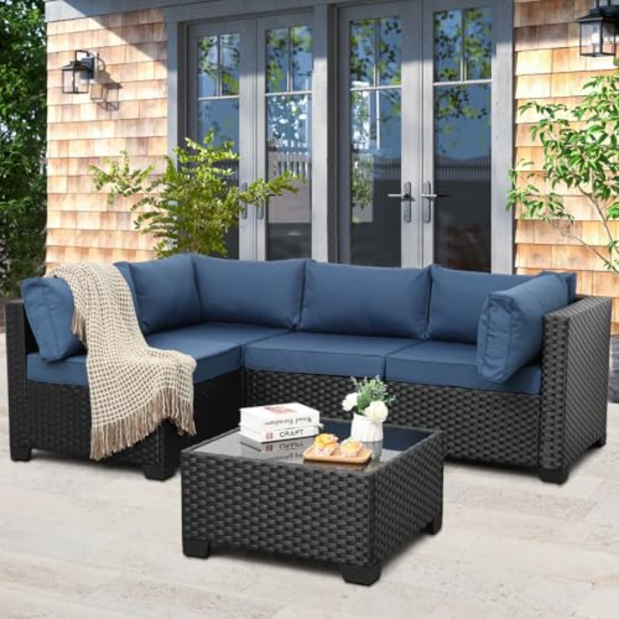 Zestaw mebli ogrodowych na pat – Outdoor Furniture Resin recenzja i cena