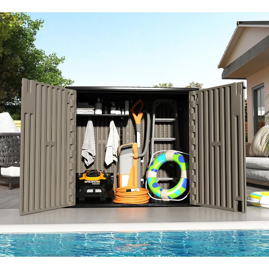 Zewnętrzny schowek do przechow – Outdoor Furniture Resin recenzja i cena