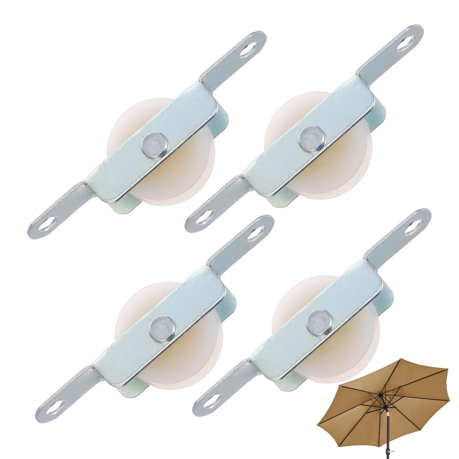 4 szt. Rolki do parasola ogrod – Outdoor Furniture With Umbrella recenzja i cena