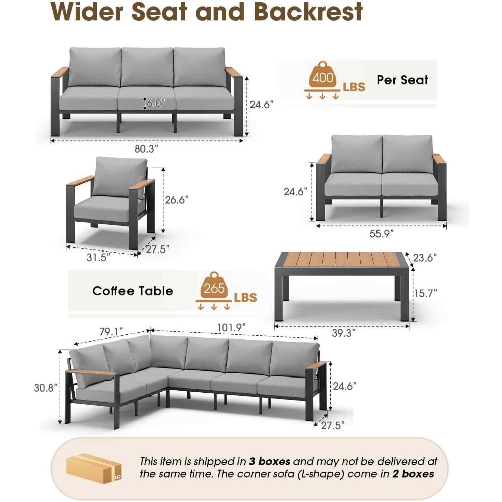 Zestaw mebli ogrodowych z alum – Outdoor Furniture Set Sale recenzja i cena