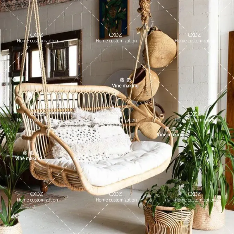 Podwójne wiszące krzesło ratta – Outdoor Furniture Bali recenzja i cena