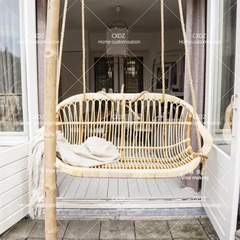 Podwójne wiszące krzesło ratta – Outdoor Furniture Bali recenzja i cena