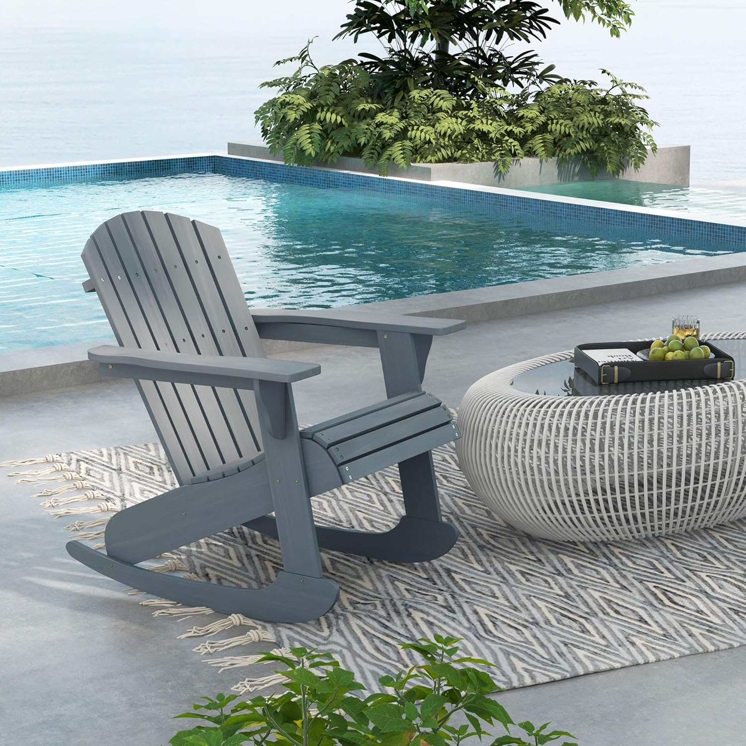 Drewniane krzesło Adirondack z – Adirondack Chair Wood recenzja i cena