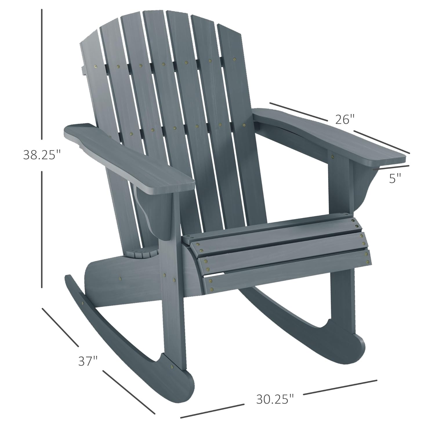 Drewniane krzesło Adirondack z – Adirondack Chair Wood recenzja i cena