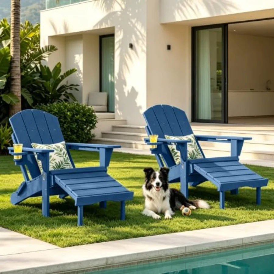 Składane krzesła Adirondack z  – Adirondack Chair Wood recenzja i cena