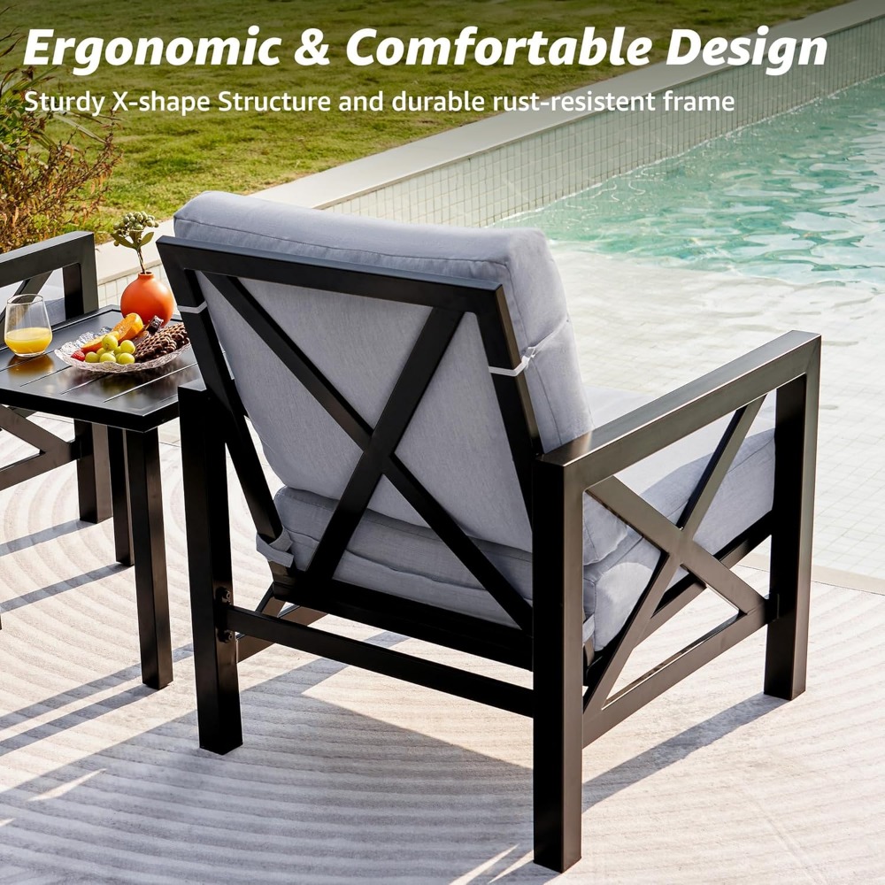 Trzyczęściowy zestaw mebli ogr – Outdoor Furniture One Piece recenzja i cena