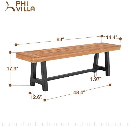 Ławka z drewna akacjowego do u – Outdoor Furniture Oil Teak recenzja i cena